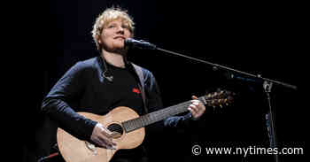 Singer Ed Sheeran Tests Positive for Coronavirus - The New York Times