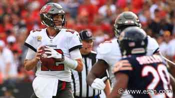 Brady becomes 1st QB to reach 600 pass TDs