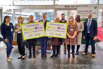 Coventry's Lord Mayor and Mayoress, councillors and commuters pledge to 'Go Green By Train' - Coventry Observer