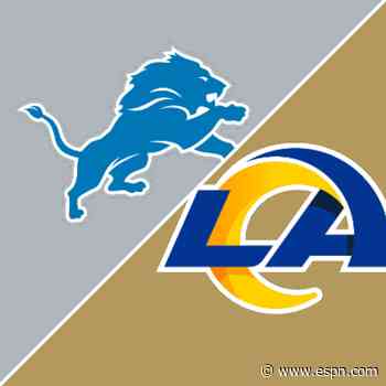 Follow live: Win-less Lions challenging Rams in L.A.