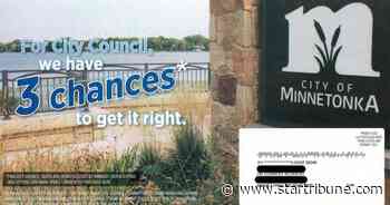 Minnetonka resident challenges use of city logo in campaign mailers