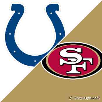 Follow live: Colts and 49ers clash in cross-conference showdown
