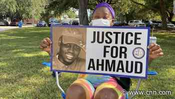 As the Ahmaud Arbery trial starts, activists from across the country are showing up in support