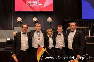 Erfolgreiche Kfz-Mechatroniker bei den Euroskills 2021 - kfz-betrieb