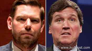 Rep. Eric Swalwell Shares Chilling Voicemail Sent To Him By Tucker Carlson Fan