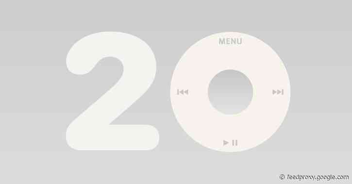 20 years ago today iPod changed the world, here’s what it means to us