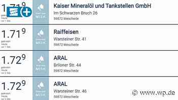 Wieso die Spritpreise in Meschede vergleichsweise hoch sind - WP News