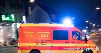 Auto prallt gegen Rettungswagen im Einsatz - Rheinpfalz.de