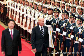 Biden carries Trump's hard line toward Beijing to coming summits