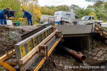 Brücke bei Thalheim wird saniert - Freie Presse