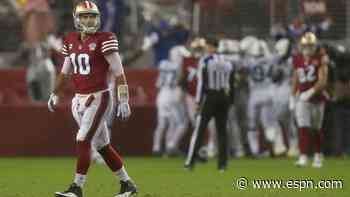 Shanahan on sticking with Garoppolo: I'd guess so