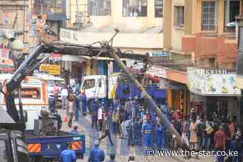 PHOTO OF THE DAY: Transformers fall on River Road - The Star, Kenya
