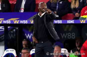 Patrick Vieira pleased with Palace progress despite lack of victories - Dudley News