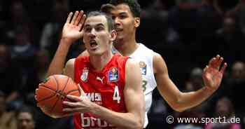 Basketball, easyCredit BBL: Bamberg kassiert erste Niederlage - HAKRO Merlins Crailsheim besiegen Medi Bayreuth - SPORT1