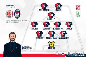 #AlessandriaCrotone, le formazioni ufficiali - FC Crotone - F.C. Crotone