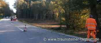 Baubeginn zum Ausbau der Staatsstraße bei Langmoos - Traunsteiner Tagblatt
