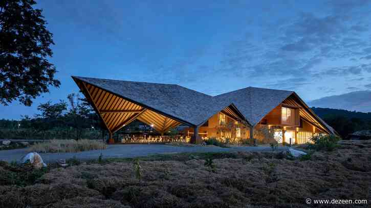Vin Varavarn uses local bamboo and soil to build learning centre in Thailand