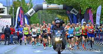 Thousands brave the rain to take part in Newport Marathon - WalesOnline