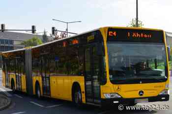 Unfall in Dresden-Strehlen: Bus muss plötzlich bremsen, drei Menschen verletzt - TAG24