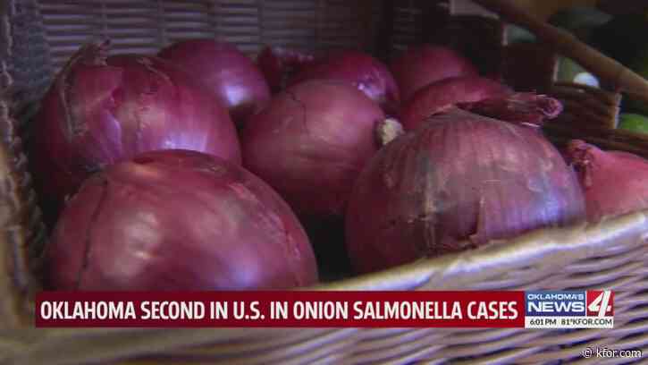 Oklahoma now second in U.S. in onion-related salmonella cases