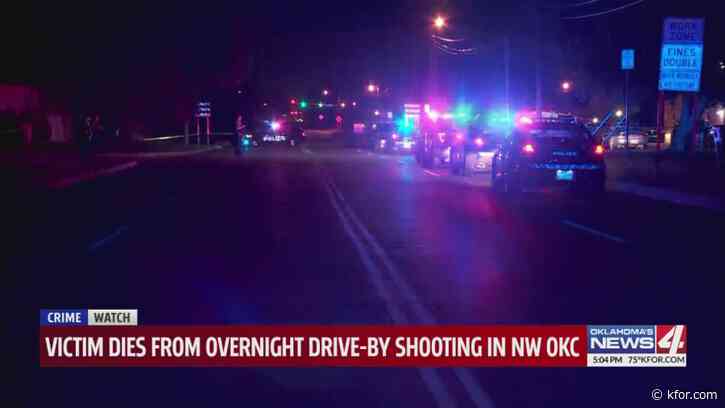 Woman killed in drive-by shooting in northwest Oklahoma City