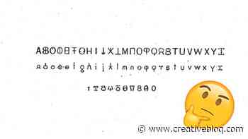 Unbelievable 100-year-old font can be read both backwards and forwards