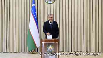 Usbekistan: Mirsijojew im Amt bestätigt