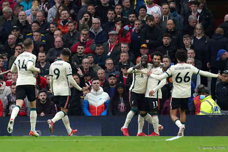 Watch: Liverpool's Centre-Back Ibrahima Konate Pushes Manchester United's Bruno Fernandes - Sports Illustrated