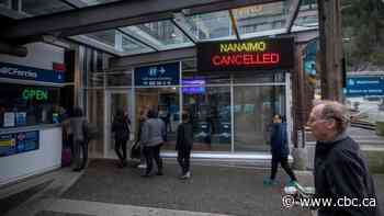 Thousands without power, over 20 ferry sailings cancelled as storm rolls through B.C. South Coast