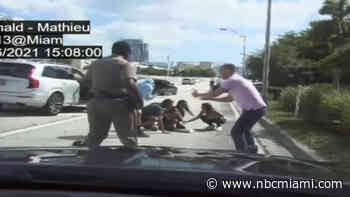 Dashcam Video Shows Florida Trooper Saving Choking Child on I-95 in Miami