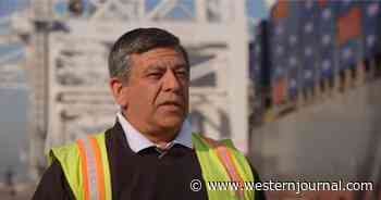 Video: Frustrated Crane Operator Debunks Biden's Lie That Backed Up LA Ports Are Working 24/7
