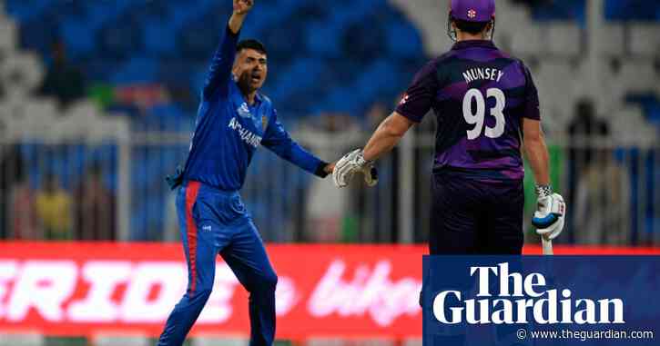 Scotland slump to heavy T20 World Cup defeat against Afghanistan