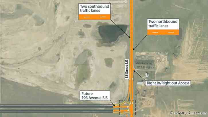 Calgary's new 88th Street S.E. extension now complete