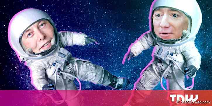 Why the Musk vs. Bezos space feud is probably fake