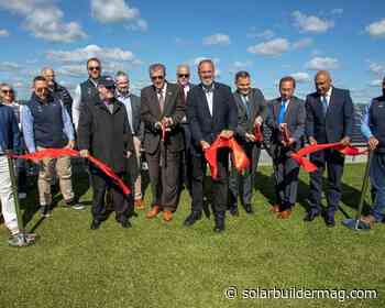 Nautilus Solar Energy, ISM Solar open Rhode Island community solar array - Solar Builder