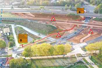 Fietsers moeten wekenlang omrijden voor aansluiting tangent op Jubellaan