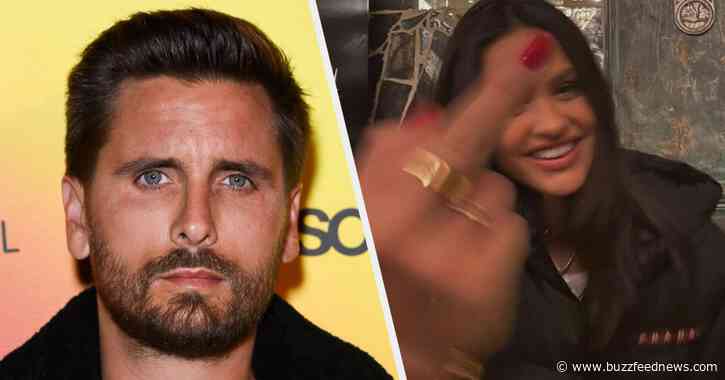 Amelia Hamlin Gave The Middle Finger On Instagram After Scott Disick Was Pictured With Another Woman Amid Reports He’s “About To Go Off The Deep End” Over Kourtney Kardashian And Travis Barker’s Engagement - BuzzFeed News