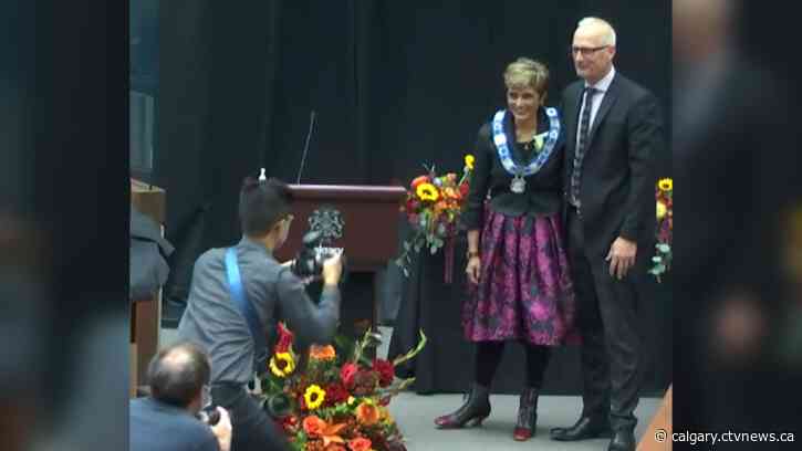 Jyoti Gondek officially Calgary's mayor, didn't swear in Sean Chu