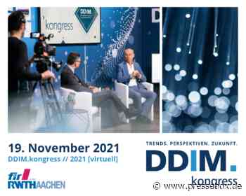 DDIM.kongress // 2021 „Trends. Perspektiven. Zukunft.“, DDIM - Dachgesellschaft Deutsches Interim Management eV, Pressemitteilung - PresseBox