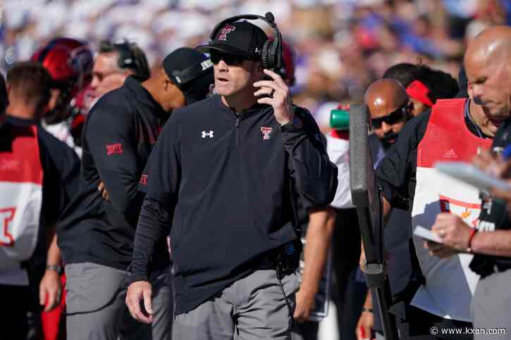 WATCH LIVE: Texas Tech fires football coach Matt Wells; search for replacement underway