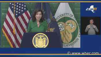 Hochul: NY's COVID rates improving, but plenty of work to be done
