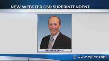 Brian Neenan drops 'interim' from Webster superintendent title