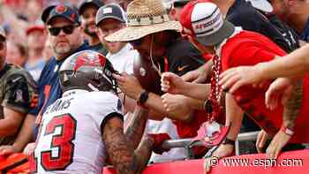 Bucs fan rewarded for ceding Brady's 600 TD ball