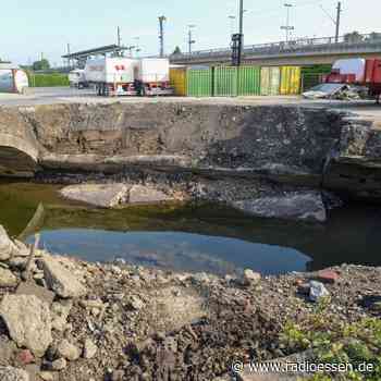 Essen: So aufwendig wird das riesige Hochwasser-Loch repariert - Radio Essen