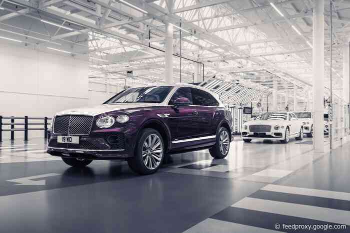New Bentley Bentayga Speed Russian Ballet collection launched