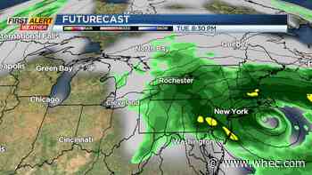 First Alert Weather: Soaking rain Tuesday