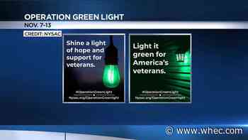 Monroe County lawmakers promoting Operation Green Light ahead of Veterans Day