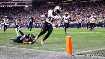 Alvin Kamara reaches milestone while helping Saints stop Seahawks