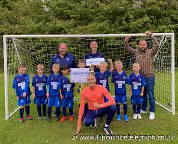 JM Glendinning Blackburn and Full Circuit Fire and Security sponsor Oswaldtwistle Juniors FC