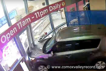 VIDEO: Suspected drug-impaired driver crashes into Victoria ice cream shop – Comox Valley Record - Comox Valley Record
